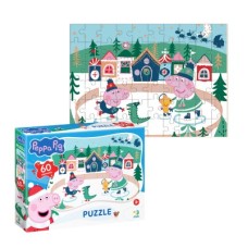 Пъзел коледен Peppa Pig 60 ч. - Пъзел коледен Peppa Pig 60 ч. -