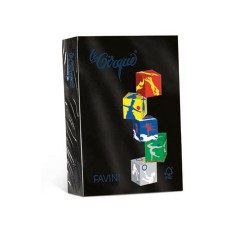 Картон А4 цветен наситен 250 л. - черен