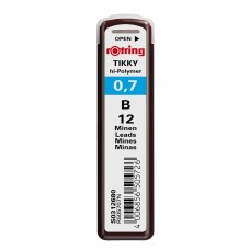 Графити Rotring за Автоматичен молив, 0.7mm, B