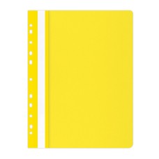 Папка Office Products с прозрачно лице европерф, жълта Папка Office Products с прозрачно лице европерф, жълта