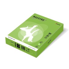 Копирна хартия Maestro Color 80g опаковка 500, зелен MA42 Копирна хартия Maestro Color 80g опаковка 500, зелен MA42