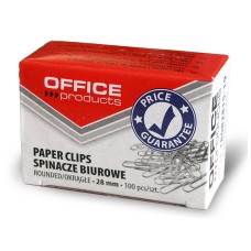 Кламери Office Products, заоблен връх, 28mm, опаковка 100 Кламери Office Products, заоблен връх, 28mm, опаковка 100