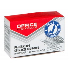 Кламери Office Products, заоблен връх, 33mm, опаковка 100 Кламери Office Products, заоблен връх, 33mm, опаковка 100