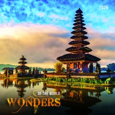 Стенен календар 12-л, 2026, Wonders of the World Стенен календар 12-л, 2026, Wonders of the World