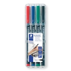 Комплект маркери Staedtler Lumocolor 313 OHP S, 4 цв Комплект маркери Staedtler Lumocolor 313 OHP S, 4 цв