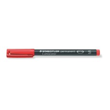 Маркер Staedtler Lumocolor 313 OHP S, червен Маркер Staedtler Lumocolor 313 OHP S, червен