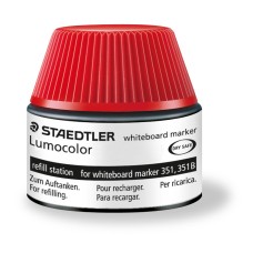 Мастило Staedtler488 51 за Маркер за бяла дъска, 20ml, червен