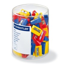 Острилка Staedtler 510 50 единична,опаковка 100 броя,асорти Острилка Staedtler 510 50 единична,опаковка 100 броя,асорти