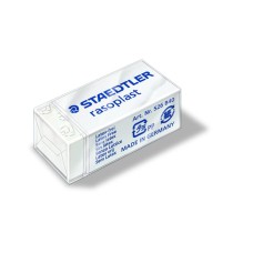Гума Staedtler Rasoplast 526 B40, 33x16x13mm, бяла Гума Staedtler Rasoplast 526 B40, 33x16x13mm, бяла