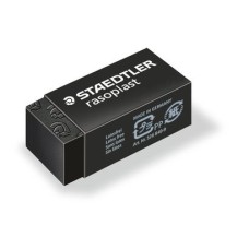 Гума Staedtler Rasoplast 526 B40, 33x16x13mm,черна Гума Staedtler Rasoplast 526 B40, 33x16x13mm,черна