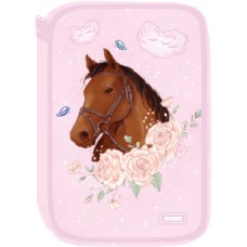Несесер Street Horsegirl, 2 ципа, пълен, 21x13x5cm Несесер Street Horsegirl, 2 ципа, пълен, 21x13x5cm