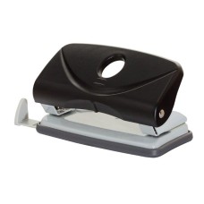 Перфоратор Office Products, до 10 листа, пластмасов, черен Перфоратор Office Products, до 10 листа, пластмасов, черен