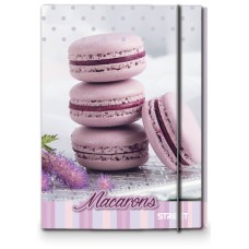 Папка с ластик STREET Macarons