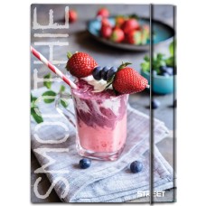 Папка с ластик STREET Smoothie A4 Папка с ластик STREET Smoothie A4