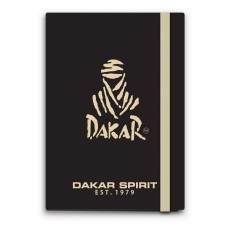 Бележник с ластик Dakar A6, ШР, 96 л Бележник с ластик Dakar A6, ШР, 96 л