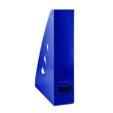 Вертикална поставка Office Products, тъмно синя Вертикална поставка Office Products, тъмно синя