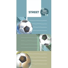 Етикети за тетрадка Street Football, оп.9