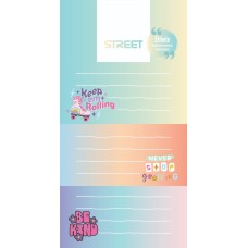 Етикети за тетрадка Street, опаковка 9 броя, GIRLS