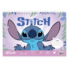 Скицник със спирала, 23x33cm, 40л, Lilo and Stitch Скицник със спирала, 23x33cm, 40л, Lilo and Stitch