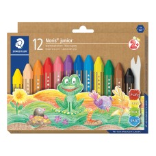 Пастели Staedtler Noris Junior 224, 12 цвята