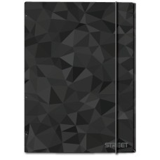 Папка с ластик Street Pattern A4, 1 cm