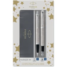 Комплект Parker IM Stainless Steel CT, химикалка и писалка Комплект Parker IM Stainless Steel CT, химикалка и писалка