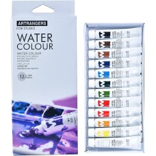 Акварелни боички Art Ranger, 12 цвята x 12ml Акварелни боички Art Ranger, 12 цвята x 12ml