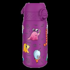 Бутилка за вода Ion8 Print, метална, 400ml, Aliens (Извънземни) Бутилка за вода Ion8 Print, метална, 400ml, Aliens (Извънземни)