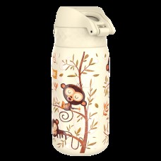 Бутилка за вода Ion8 Print, метална, 400ml, Monkeys Бутилка за вода Ion8 Print, метална, 400ml, Monkeys