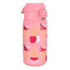 Бутилка за вода Ion8 Print, метална, 400ml, Ice Creams Бутилка за вода Ion8 Print, метална, 400ml, Ice Creams