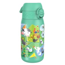 Бутилка за вода Ion8 Print, метална, 400ml, ФЕРМА Бутилка за вода Ion8 Print, метална, 400ml, ФЕРМА