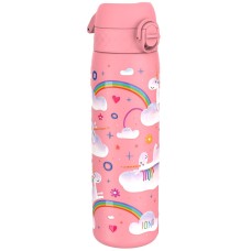 Бутилка за вода Ion8 Print, метална, 600ml, ЕДНОРОГ Бутилка за вода Ion8 Print, метална, 600ml, ЕДНОРОГ