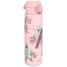 Бутилка за вода Ion8 Print, метална, 600ml, КОАЛА Бутилка за вода Ion8 Print, метална, 600ml, КОАЛА