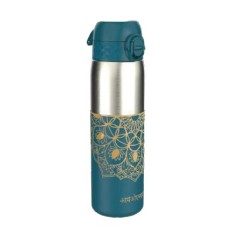 Бутилка за вода Ion8 Print, метална, 600ml, МАНДАЛА Бутилка за вода Ion8 Print, метална, 600ml, МАНДАЛА