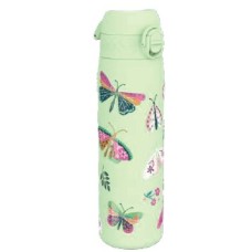 Бутилка за вода Ion8 Print, метална, 600ml, ПЕПЕРУДИ2 Бутилка за вода Ion8 Print, метална, 600ml, ПЕПЕРУДИ2