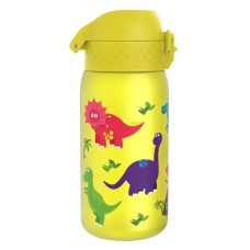 Бутилка за вода Ion8 Print, Recyclon, 350 ml, динозаври Бутилка за вода Ion8 Print, Recyclon, 350 ml, динозаври