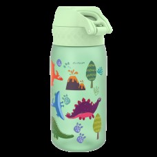 Бутилка за вода Ion8 Print, рециклирана пластмаса, 350ml,Dinosaur Бутилка за вода Ion8 Print, рециклирана пластмаса, 350ml,Dinosaur