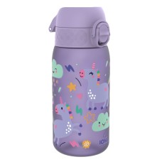 Бутилка за вода Ion8 Print, рециклирана пластмаса, 350ml, ЕДНОРОЗИ ЛИЛАВИ Бутилка за вода Ion8 Print, рециклирана пластмаса, 350ml, ЕДНОРОЗИ ЛИЛАВИ