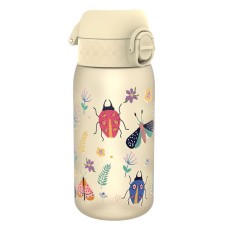 Бутилка за вода Ion8 Print, рециклирана пластмаса, 350ml, НАСЕКОМИ Бутилка за вода Ion8 Print, рециклирана пластмаса, 350ml, НАСЕКОМИ