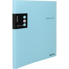 Папка Optima с 20 джоба, А4, пастелни цветове, асорти