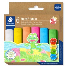 Тебешир Staedtler Noris Junior, 6 цвята