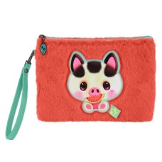 Несесер Bangoberry Piggy Pig, плюшен, 24х17х2см Несесер Bangoberry Piggy Pig, плюшен, 24х17х2см