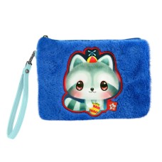 Несесер Bangoberry Remy Raccoon, плюшен, 24х17х2см Несесер Bangoberry Remy Raccoon, плюшен, 24х17х2см