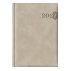 Календар-бележник Castelli Chia 894 A5, 2027, бежов
