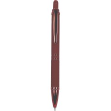 Алуминиева химикалка Praga Satin с touch функция, ЧЕРВЕН Алуминиева химикалка Praga Satin с touch функция, ЧЕРВЕН