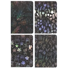 Бележник Creative Flowers, 17x24cm, 120л, асорти Бележник Creative Flowers, 17x24cm, 120л, асорти
