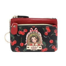 Портмоне Nikky 12.7х9.5х1.9cm, CHERRY LIP