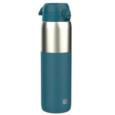 Бутилка за вода Ion8 SC, метална, 600ml, СИНЬОЗЕЛЕН Бутилка за вода Ion8 SC, метална, 600ml, СИНЬОЗЕЛЕН
