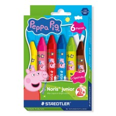 Пастели Staedtler NJ Peppa Pig 224, 6 цвята